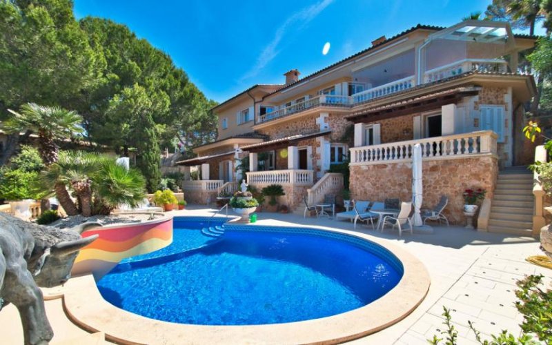 Calvià / Costa de la Calma Schönes mediterranes Anwesen in ruhiger Lage mit Teilmeerblick Haus kaufen