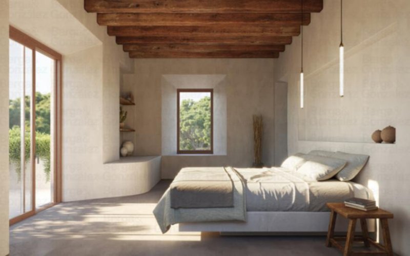 Calvià / Cala Vinyes Luxuriöse Neubau Villa im Tulum-Stil Haus kaufen