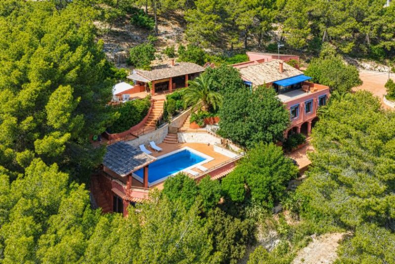 Calvia Landhaus-Idylle mit Pool – Ihre private Ruheoase mit Panorama-Meerblick in Son Font Haus kaufen