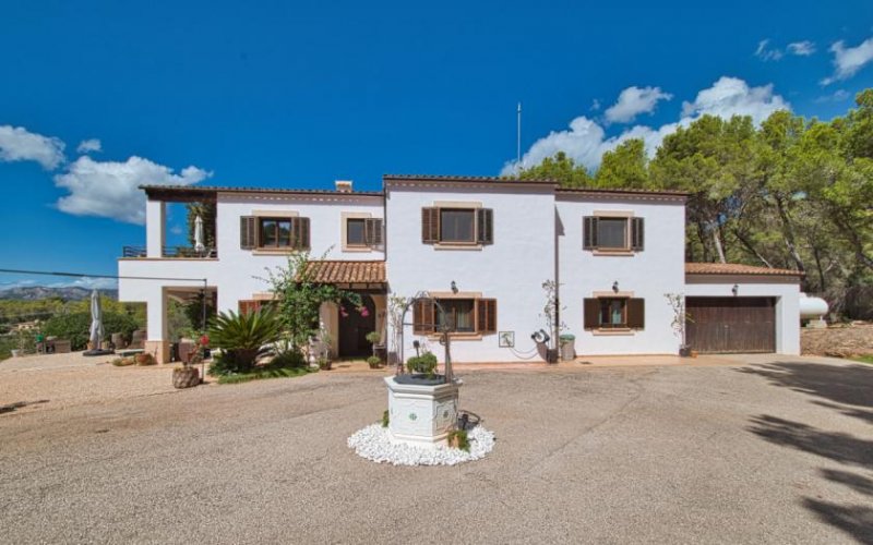 Calvià Landhaus mit Panoramablick bis zum Meer in Calvia Haus kaufen