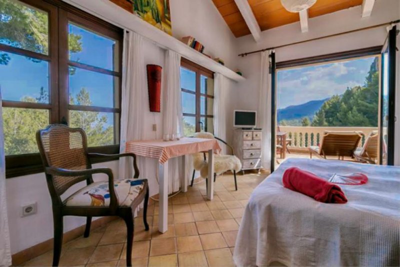 Estellencs Berghaus mit Meerblick am Rande von Estellencs! Haus kaufen