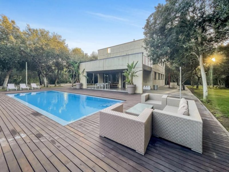 Porreres Moderne Villa im Bauhausstil auf einem privaten Fincagrundstück – inklusive Ferienvermietungslizenz. Haus kaufen