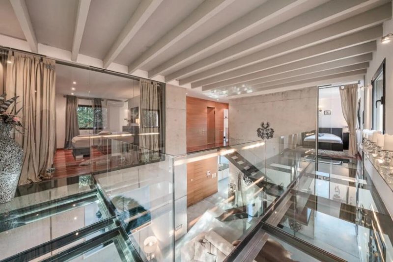 Porreres Moderne Villa im Bauhausstil auf einem privaten Fincagrundstück – inklusive Ferienvermietungslizenz. Haus kaufen