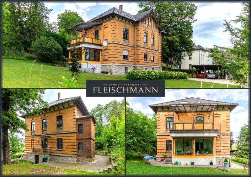 Pößneck Exklusives Zweifamilienhaus in Pößneck: Eine Synthese aus Historie und Moderne Haus kaufen