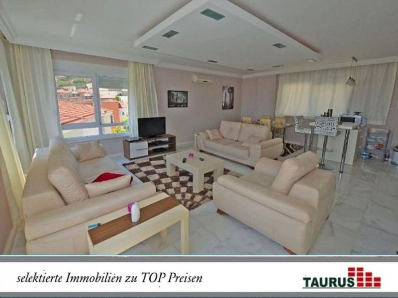 Alanya - Bektas Schnäppchen Preis !!! Möblierte Villa mit 4 Zi., Meerblick und Pool Haus kaufen