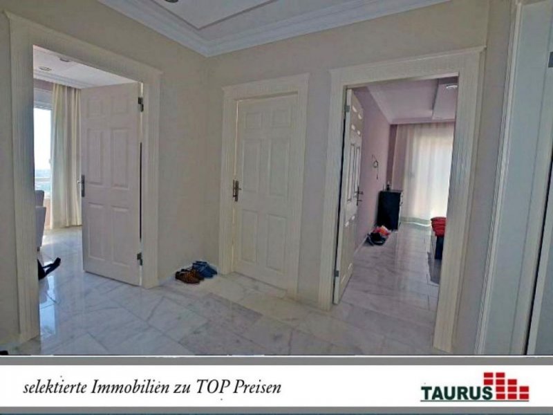 Alanya - Bektas Schnäppchen Preis !!! Möblierte Villa mit 4 Zi., Meerblick und Pool Haus kaufen