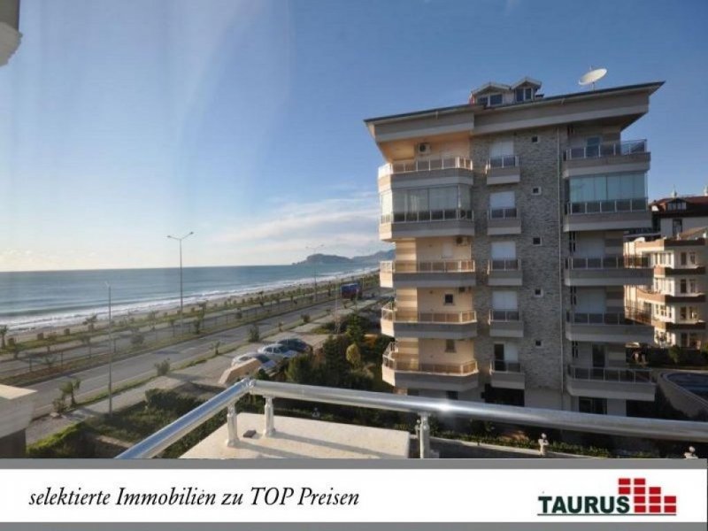 Alanya - Kestel Vollmöblierte 2 Zi. Wohnung in erster Strandlage | Pool Wohnung kaufen