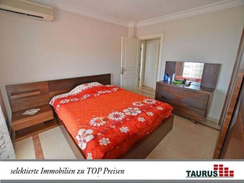 Alanya - Tepe Möblierte 5 Zi. Top Villa mit Meerblick | POOL Haus kaufen