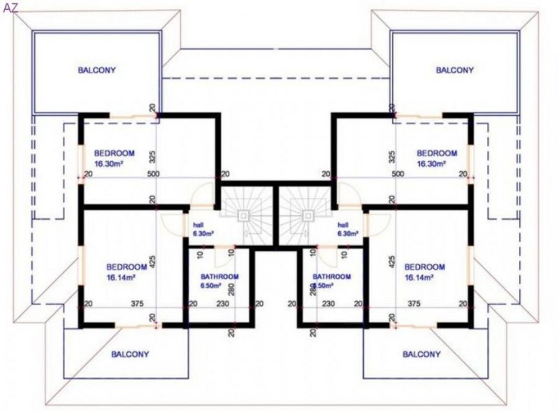 Alanya/Kargicak - AZ-Holiday-Estate.com - günstige Penthousewohnung- mit Panoramablick und Gemeinschaftspool! Wohnung kaufen