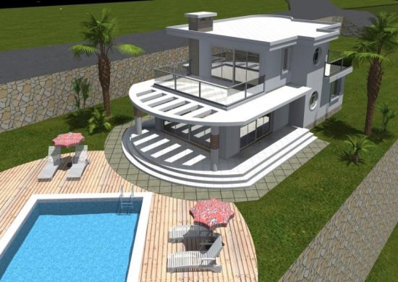 Alanya Konzept Villa in Tepe Bektas Alanya nur 239.000 € Haus kaufen