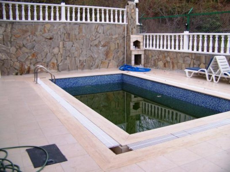 Alanya Privatvilla mit Pool & Meerblick in Alanya Tepe Bektas Haus kaufen