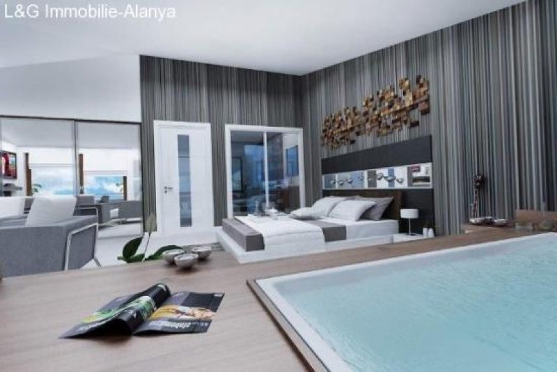 Alanya Wohnung in Alanya: Attraktive Appartement mit romantischen Blick auf das Meer Wohnung kaufen