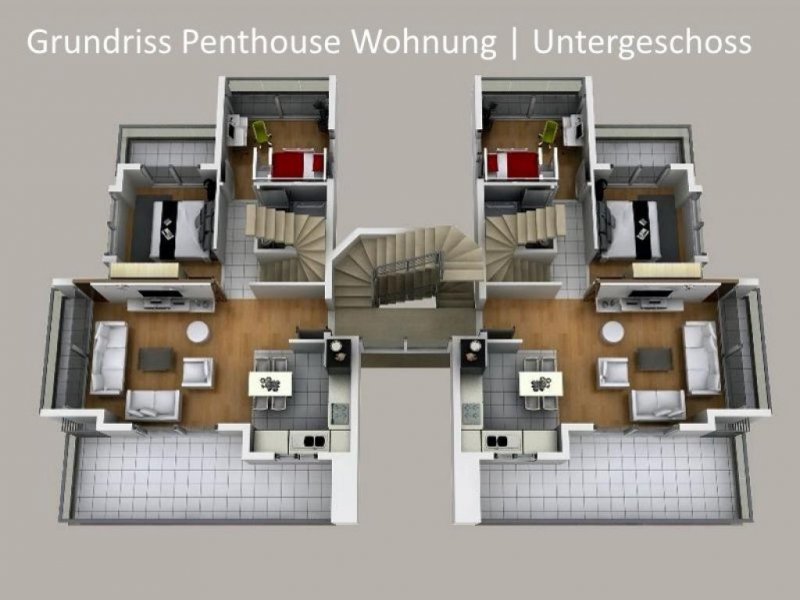 SIDE Attraktive Wohnanlage mit 3 Zi. Wohnungen und Penthouse Dublex Wohnung kaufen