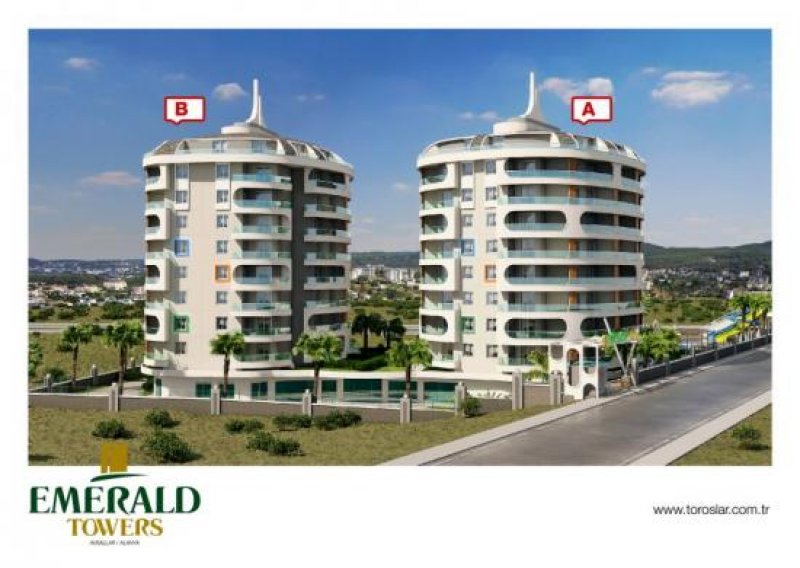 Alanya, avsallar Wohnung in Alanya Avsallar Wohnung kaufen