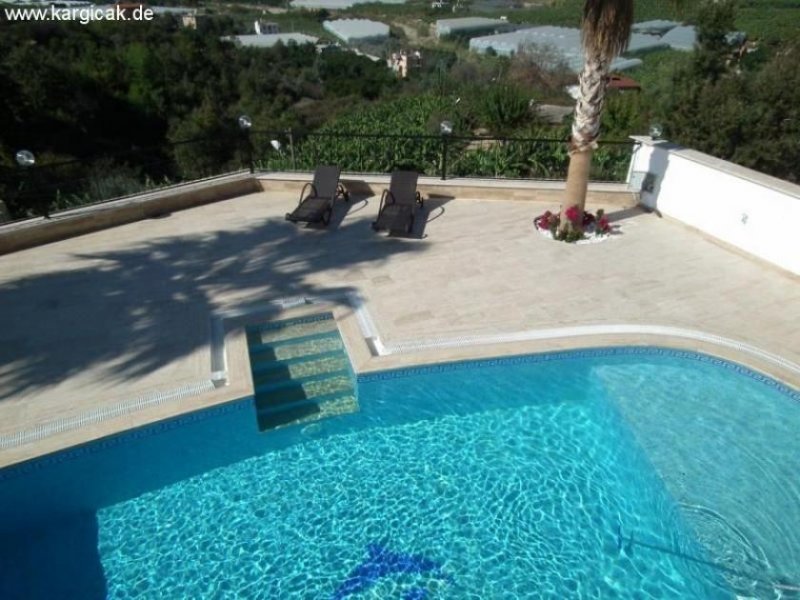 Alanya / Kargicak Exclusive möblierte Villa von höchster Qualität mit privat Pool und Meerblick Haus kaufen