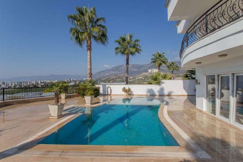 Alanya / Kargicak Exclusive möblierte Villa von höchster Qualität mit privat Pool und Meerblick Haus kaufen
