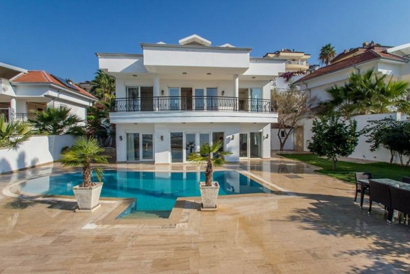 Alanya / Kargicak Exclusive möblierte Villa von höchster Qualität mit privat Pool und Meerblick Haus kaufen