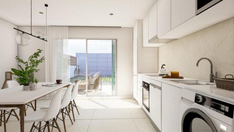 Son Serra de Marina Atemberaubender Neubau von zwei Reihenhäuser am Meer zu verkaufen Haus kaufen