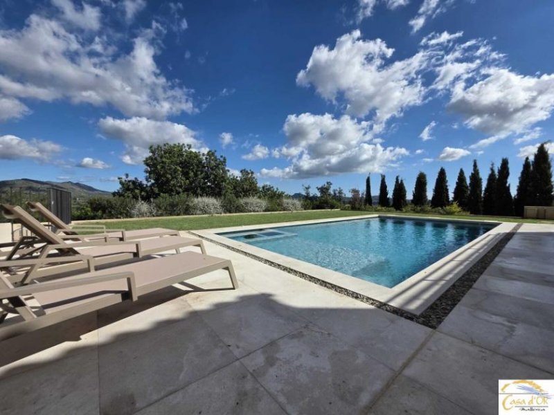 Sant Llorenç des Cardassar Zeitlose Eleganz trifft mallorquinische Seele - Neubaufinca mit Panoramablick bei Sant Llorenç Haus kaufen