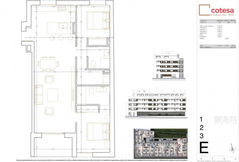 Cala Bona Neubau-Wohnung in Cala Bona - Wohnung E im Wohngebäude "PONENT" Wohnung kaufen