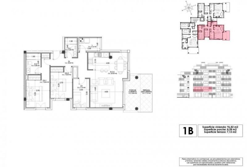 Cala Millor Appartements mit 3 Schlafzimmern, 2 Bädern, Klimaanlage, Fußbodenheizung, Tiefgaragenstellplatz und Gemeinschaftspool nur 500