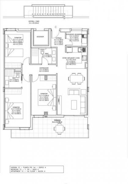 Sa Coma Appartements mit 3 Schlafzimmern, 2 Bädern, Klimaanlage, Fußbodenheizung, Tiefgaragenstellplatz und Gemeinschaftspool nur 800