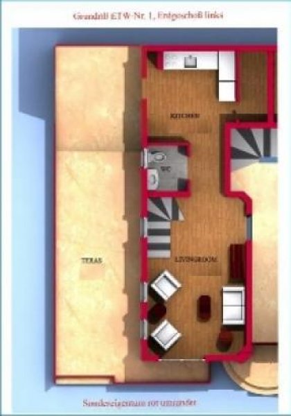Kas Traumhafte und neue Eigentumswohnung mit Meerblick Wohnung kaufen
