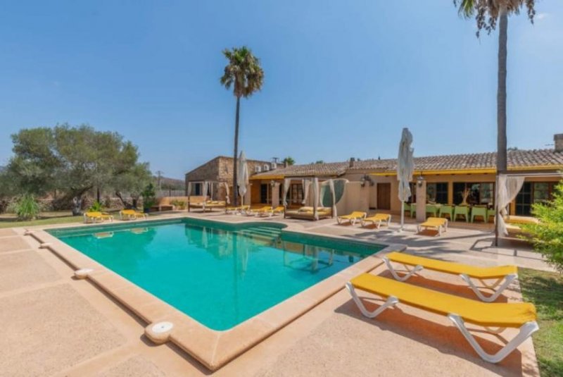 Bocka Exklusive Natursteinfinca mit Ferienlizenz in Canyamel - Mallorca Haus kaufen