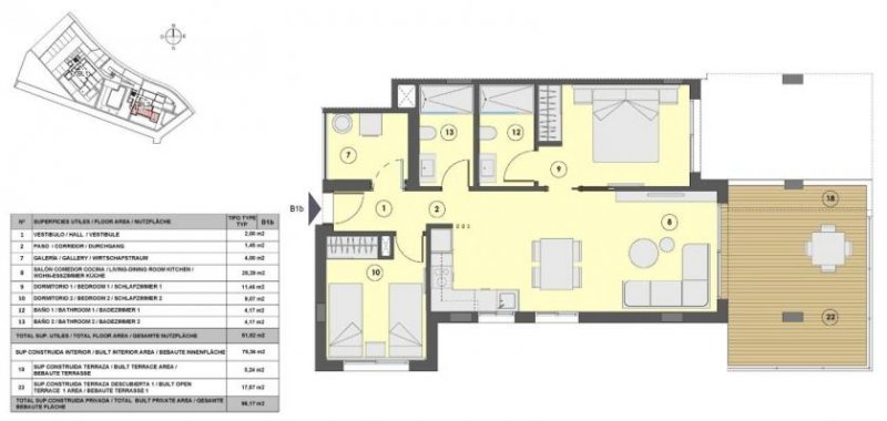 Bocka Traumhafte Neubau-Apartments nur 200 m zur Bucht Wohnung kaufen