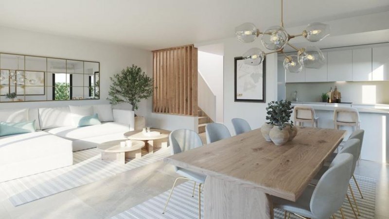 Puig de Ros Wunderschöne Doppelhaushälften mit 4 Schlafzimmern, 3 Bädern, Klimaanlage, Dachterrasse, Privatpool und 2 Kfz-Stellplätzen m