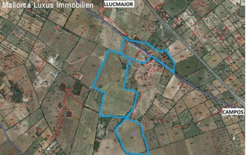 Llucmajor LLucmajor Vielfältiges Landgut mit mehreren Finca Rustica ideal fuer Agroturismo, Pferdefarm ect Grundstück kaufen