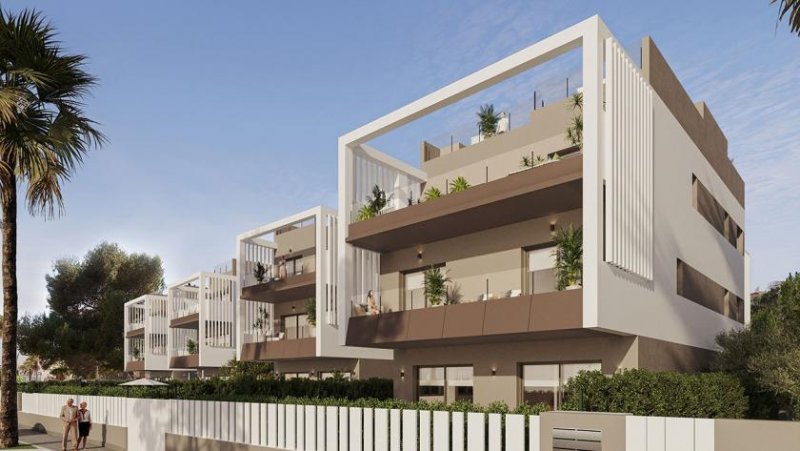 Colònia de Sant Jordi Appartements mit 2 Schlafzimmern, 2 Bädern, Fußbodenheizung in Bädern, Klimaanlage und Gemeinschaftspool nur 300 m vom Strand
