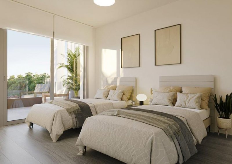 Colònia de Sant Jordi Appartements mit 3 Schlafzimmern, 3 Bädern, Fußbodenheizung in Bädern, Klimaanlage und Gemeinschaftspool nur 300 m vom Strand