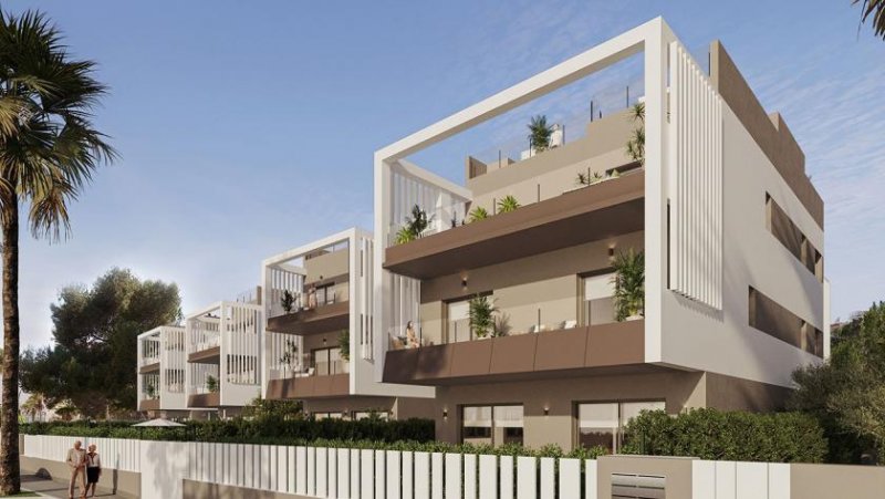 Colònia de Sant Jordi Maisonette-Wohnungen mit 3 Schlafzimmern, 2 Bädern, Gäste-WC, Fußbodenheizung in Bädern, Klimaanlage und Gemeinschaftspool m