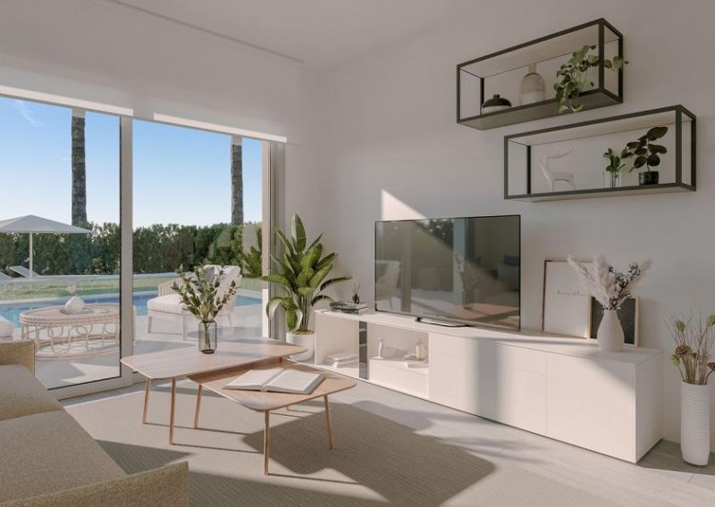 Colònia de Sant Jordi Penthouse-Wohnungen mit 3 Schlafzimmern, Dachterrasse, Fußbodenheizung in Bädern, Klimaanlage und Gemeinschaftspool nur 300 m