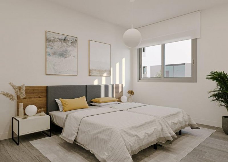 Colònia de Sant Jordi Penthouse-Wohnungen mit 3 Schlafzimmern, Dachterrasse, Fußbodenheizung in Bädern, Klimaanlage und Gemeinschaftspool nur 300 m