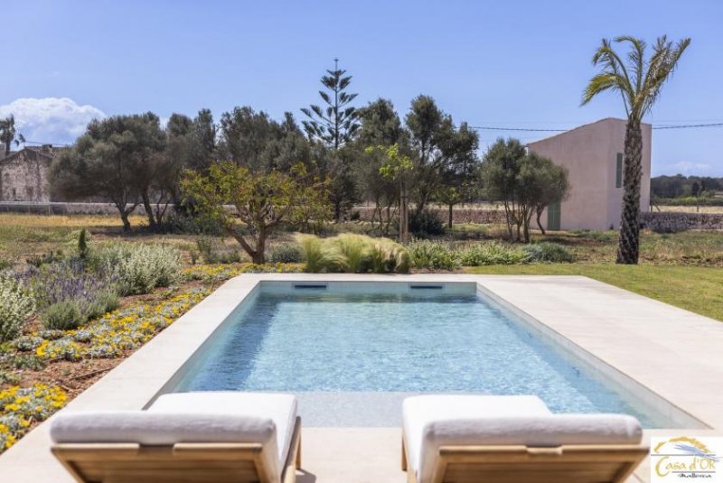 Bad Klosterlausnitz Mediterrane Designer-Finca mit Salzwasserpool und freiem Panoramablick nahe Es Trenc Haus kaufen