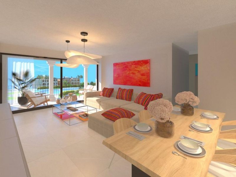 Portocolom Penthouse-Wohnungen mit 2 Schlafzimmern, 2 Bädern, Dachterrasse, Einbauküchen mit Elektrogeräten, Klimaanlage und nur 150 m