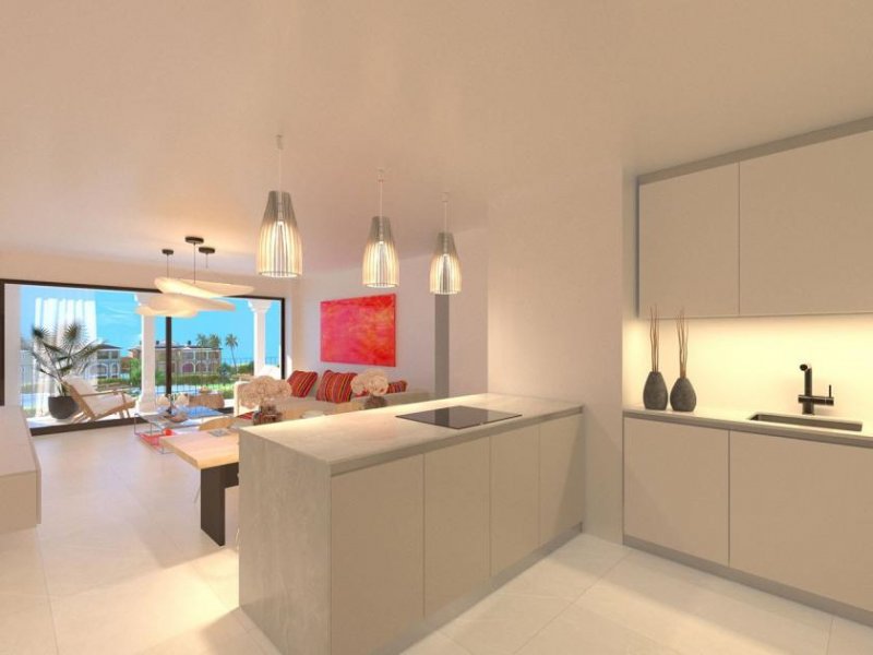 Portocolom Penthouse-Wohnungen mit 2 Schlafzimmern, 2 Bädern, Dachterrasse, Einbauküchen mit Elektrogeräten, Klimaanlage und nur 150 m