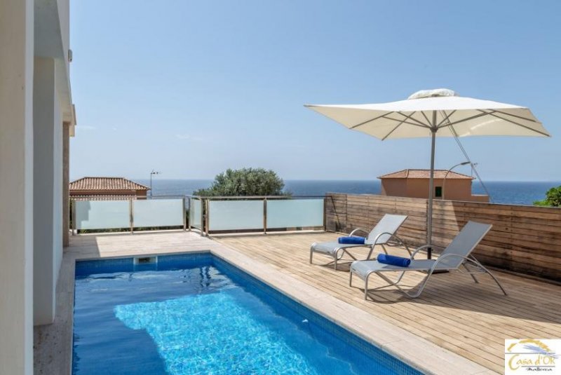 Porto Cristo - Cala Magrana Mediterrane Luxusvilla in erster Meereslinie mit ETV-Lizenz, Pool und spektakulärem Meerblick in Cala Magrana Haus kaufen