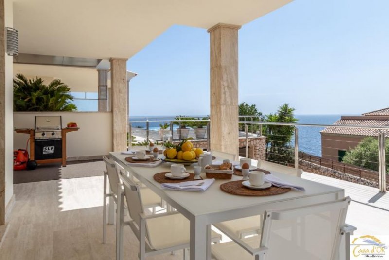 Porto Cristo - Cala Magrana Mediterrane Luxusvilla in erster Meereslinie mit ETV-Lizenz, Pool und spektakulärem Meerblick in Cala Magrana Haus kaufen