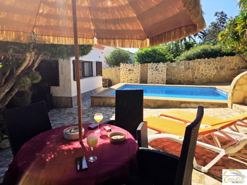 Porto Cristo - Cala Romantica Mediterranes Traumhaus mit Meerblick, Pool und direktem Strandzugang in der Cala Romantica Haus kaufen