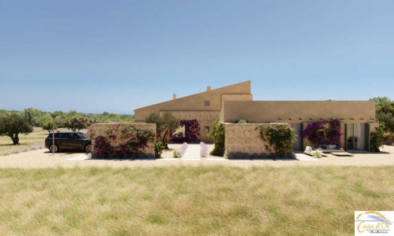 Porto Cristo Wunderschönes Baugrundstück mit Panoramablick und innovativem Finca-Projekt bei Porto Cristo Grundstück kaufen