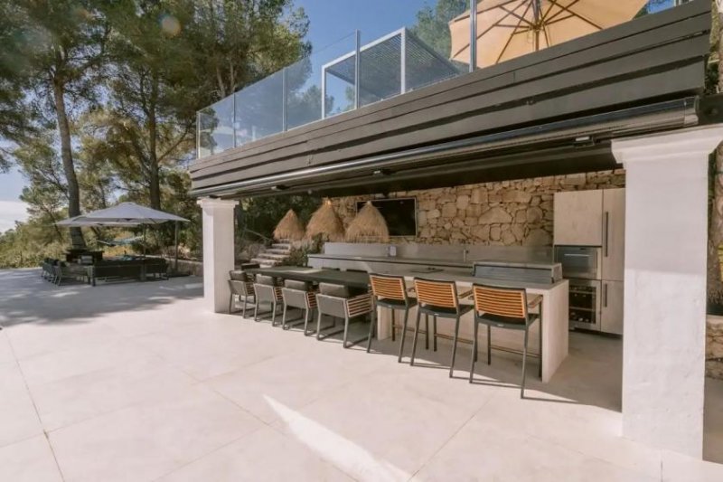 Sant Josep De Sa Talaia (Cala Bou) Exklusive Luxusvilla mit schönem Meerblick in Sant Josep de sa Talaia, Ibiza Haus kaufen