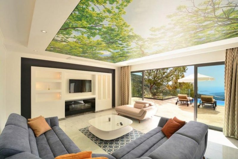 Kalkan Beeindruckende Luxus Villa mit Pool und atemberaubendem Meerblick Haus kaufen