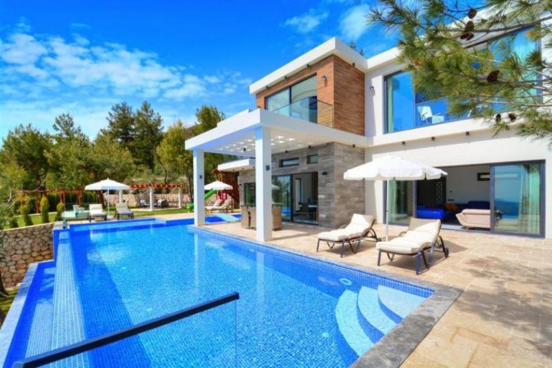 Kalkan Beeindruckende Luxus Villa mit Pool und atemberaubendem Meerblick Haus kaufen