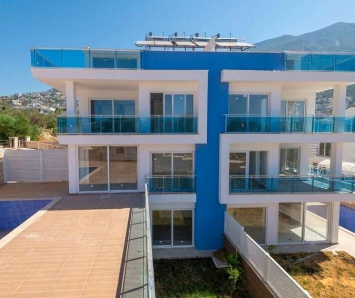 Kalkan Grosses Luxus Appartement mit schönem Gemeinschaftspool in guter Lage Wohnung kaufen