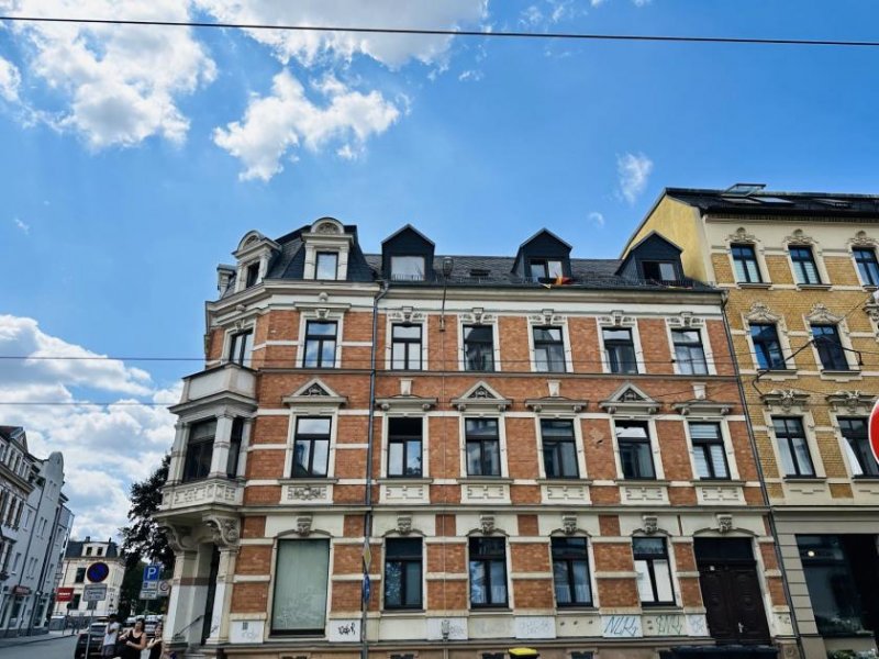 Zwickau Gut geschnittene 4-Raum-Whg. mit Balkon; Zentrumsnah, vermietet! Wohnung kaufen