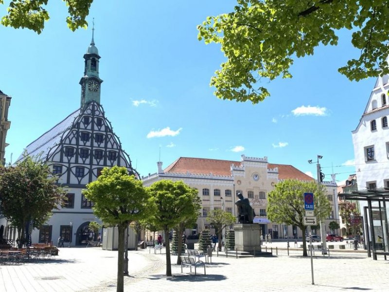 Zwickau Zentrumsnahe 3-Raum-Whg. mit Balkon u. Tageslichtbad in Zwickau! Vermietet! Wohnung kaufen
