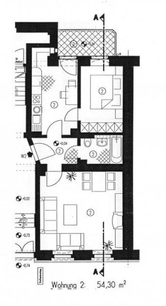 Zwickau Helle 2-Raum-Wohnung mit Südbalkon und Stellplatz! Vermietet! Wohnung kaufen